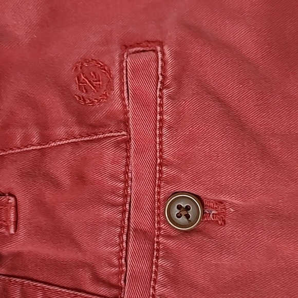 💥3for$12💥 Izod men's brick red flat front shorts size  38 - Picture 3 of 5